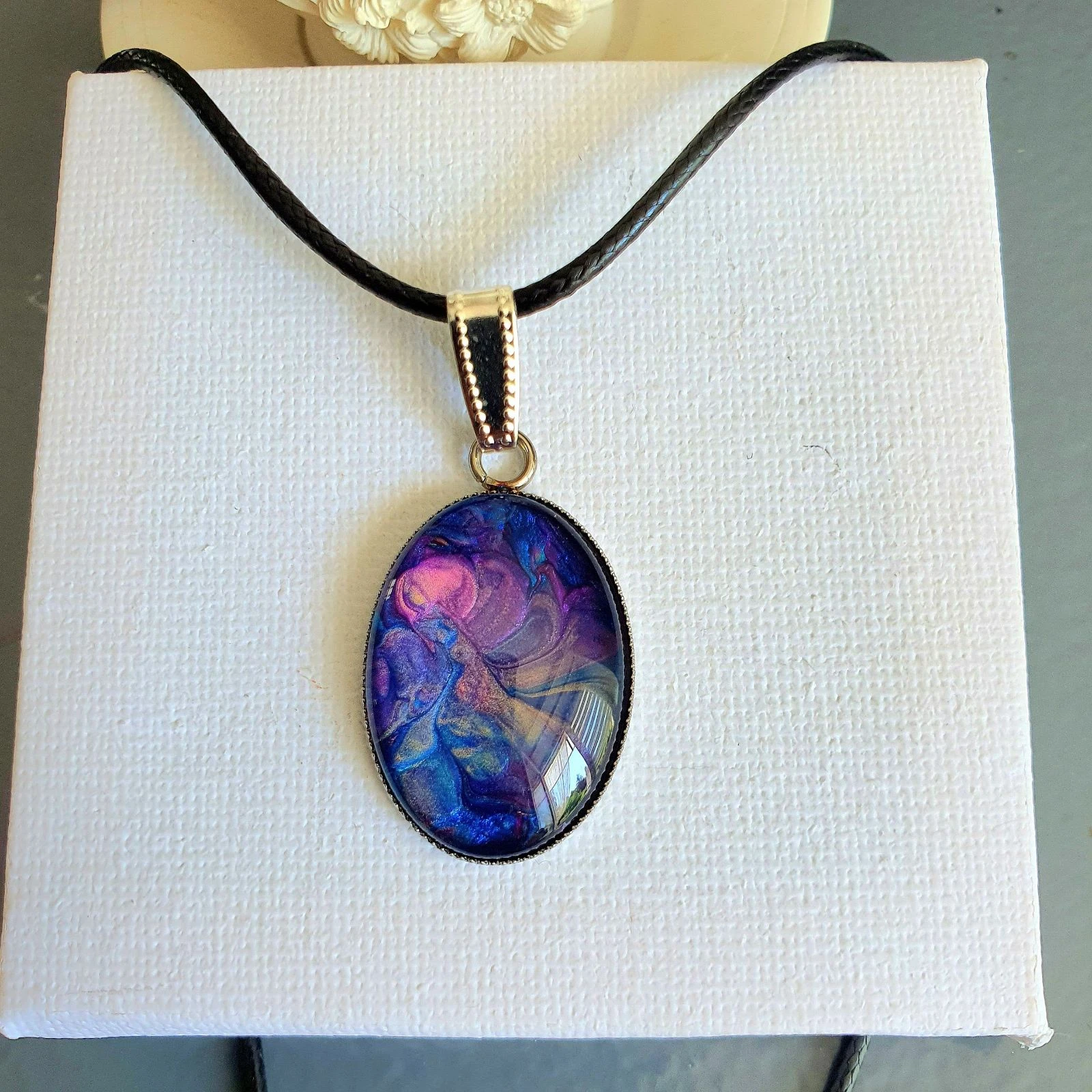 Pendentif à cabochon 